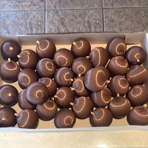 Vintage (60-70’s) 3” Satin Christmas Balls S/32